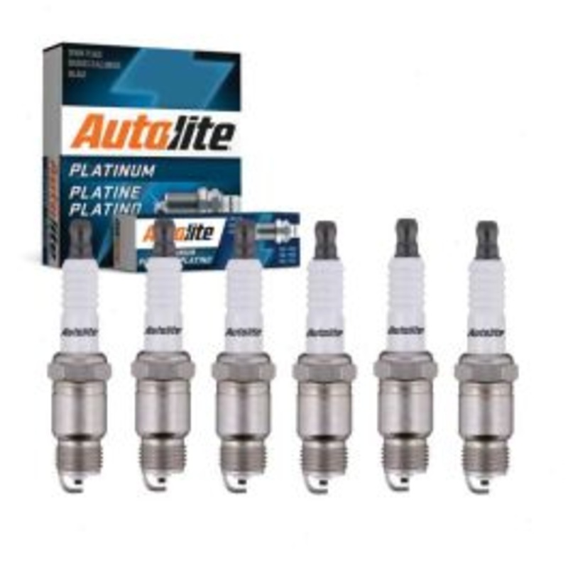 6 pc Autolite Platinum Spark Plug for 1989-1995 Chevrolet G30 4.3L V6