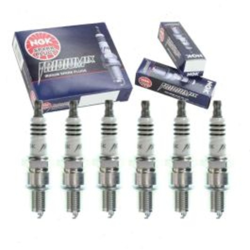 6 pc NGK Iridium IX Spark Plugs for 1974 International MHC1310 4.2L L6