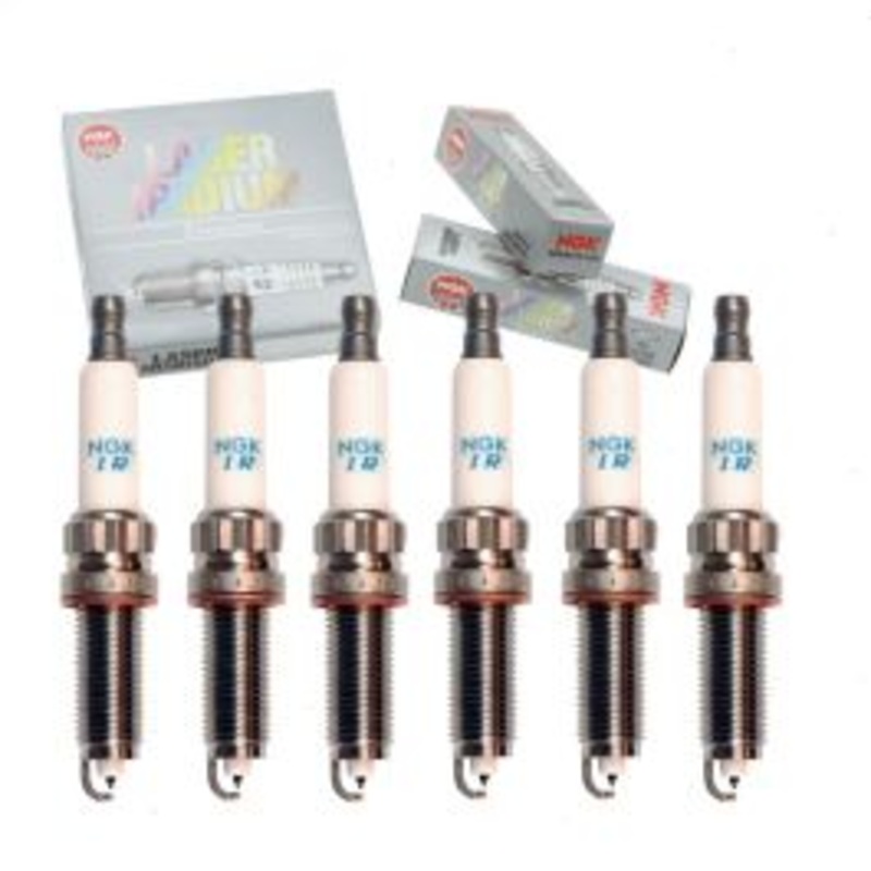 6 pc NGK Laser Iridium Spark Plugs for 2011-2016 BMW 535i 3.0L L6