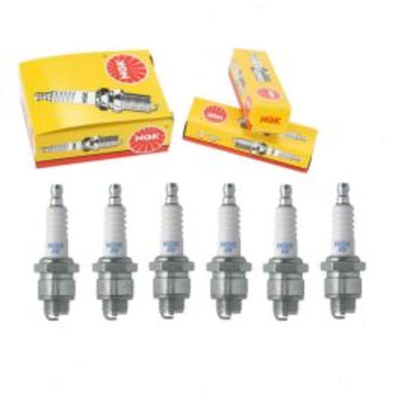 6 pc NGK Standard Spark Plugs for 1946-1948 Dodge Custom 3.8L L6