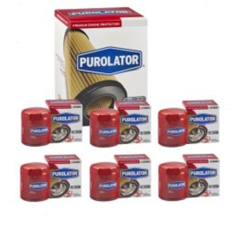 6 pc Purolator L11424 Engine Oil Filters
