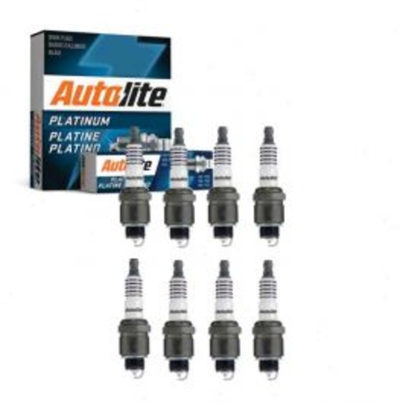 8 pc Autolite Platinum Spark Plug for 1967 International 908B 4.3L 5.0L V8