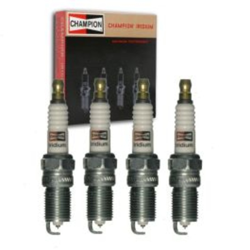 4 pc Champion Iridium Spark Plugs for 1984-1994 Mercury Topaz 2.3L L4