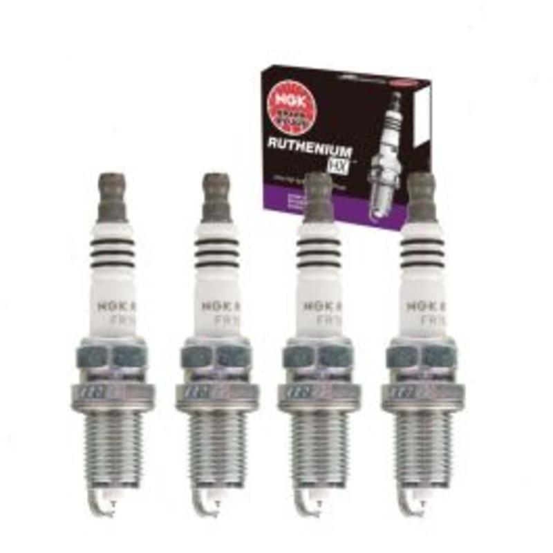4 pc NGK Ruthenium HX Spark Plugs for 2005-2009 Kia Spectra5 2.0L L4