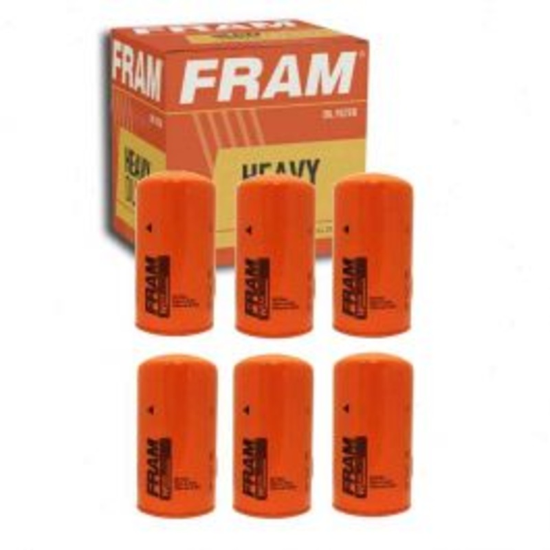 6 pc FRAM Heavy Duty PH3976A Engine Oil Filters