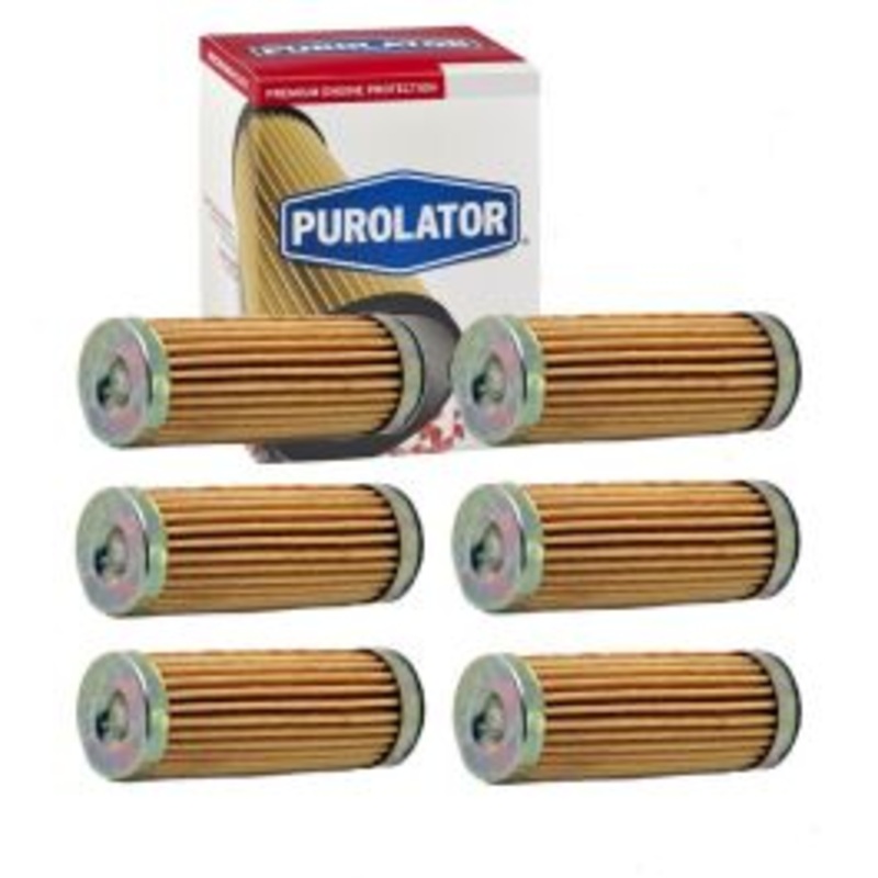 6 pc Purolator F10120 Fuel Filters