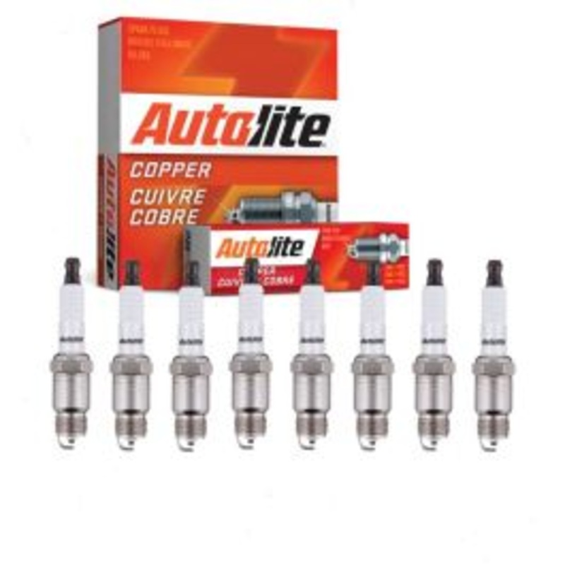 8 pc Autolite Copper Core Spark Plugs for 1978-1987 GMC Caballero 4.4L 5.0L 5.7L V8