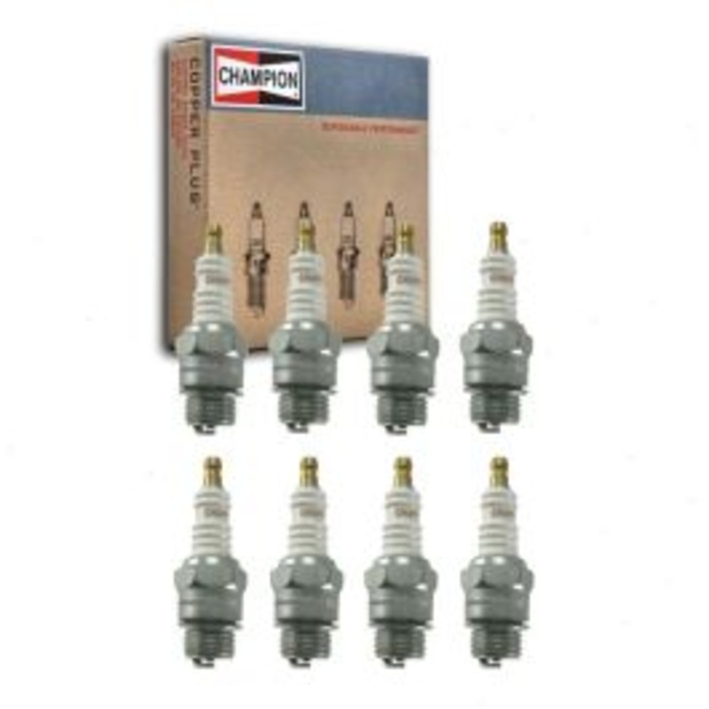 8 pc Champion Industrial Spark Plugs for 1933 Cadillac 355 C 5.8L V8