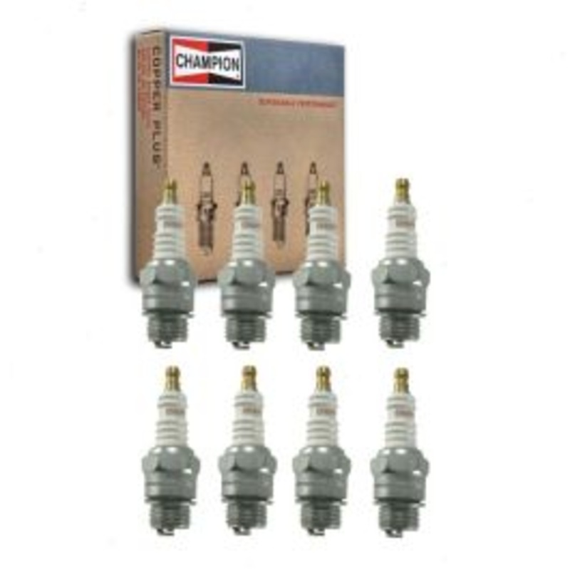 8 pc Champion Industrial Spark Plugs for 1933 Hudson Pacemaker Major 4.2L L8