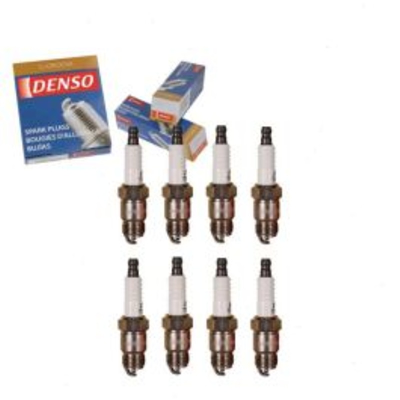 8 pc DENSO Standard U-Groove Spark Plugs for 1979-1987 GMC P2500 5.7L V8