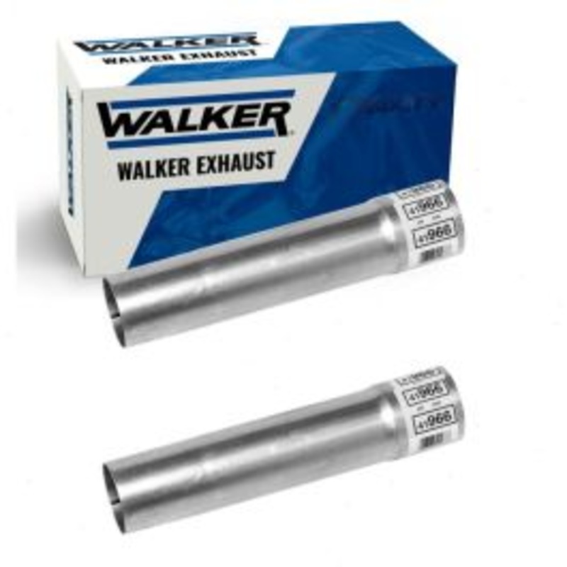 2 pc Walker Exhaust Pipe Connectors for 1989 Chevrolet R2500 6.2L V8