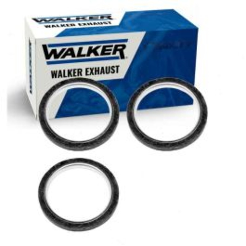 3 pc Walker Exhaust Pipe Flange Gaskets for 1984-1987 Toyota Tercel 1.5L L4