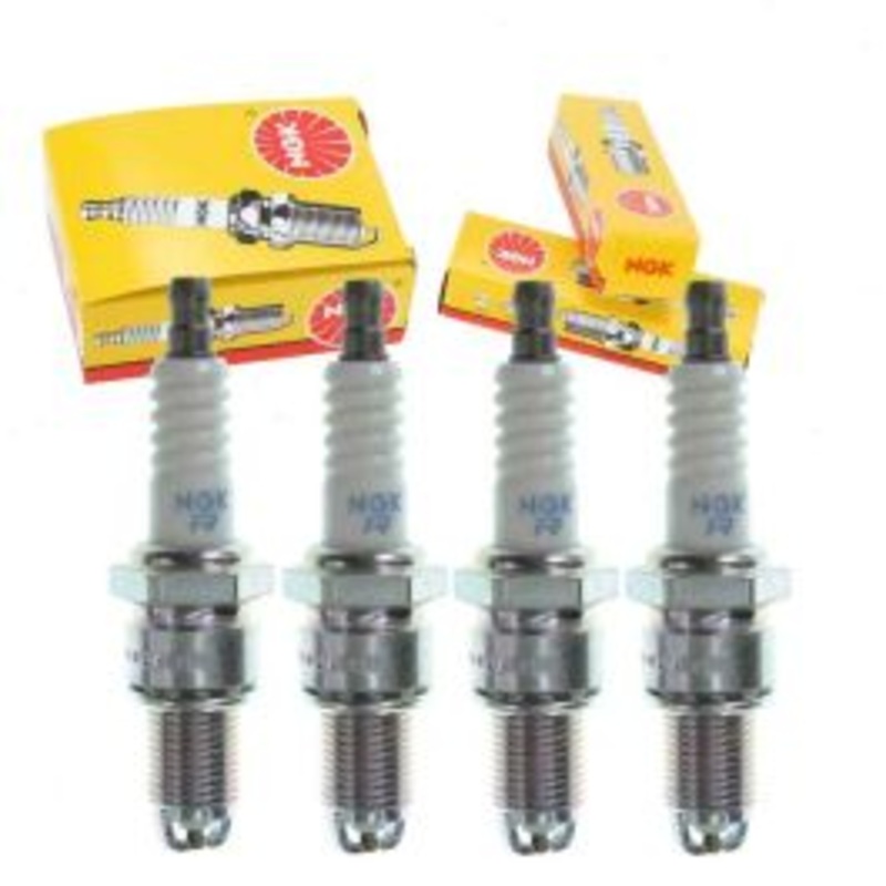 4 pc NGK Standard Spark Plugs for 1995-1999 Mitsubishi Eclipse 2.0L L4