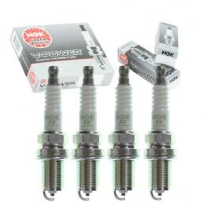 4 pc NGK V-Power Spark Plugs for 1990-2012 Subaru Legacy 2.2L 2.5L H4