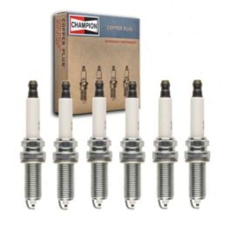 6 pc Champion Copper Plus Spark Plugs for 2011-2017 Nissan Quest 3.5L V6
