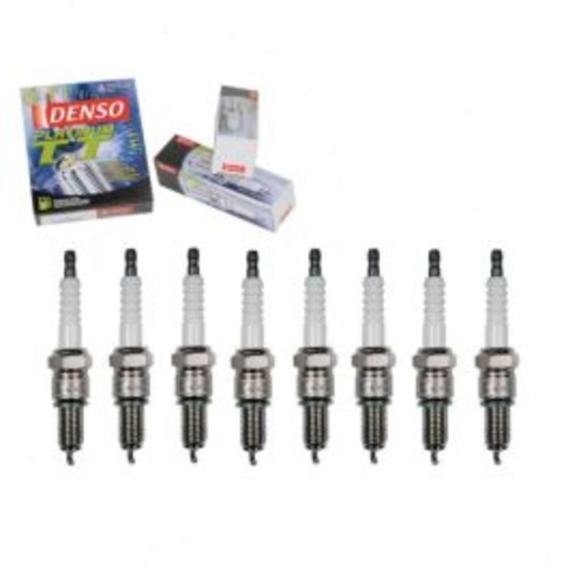 8 pc DENSO Platinum TT Spark Plugs for 1966-1971 Chevrolet Chevelle 6.5L 7.4L V8