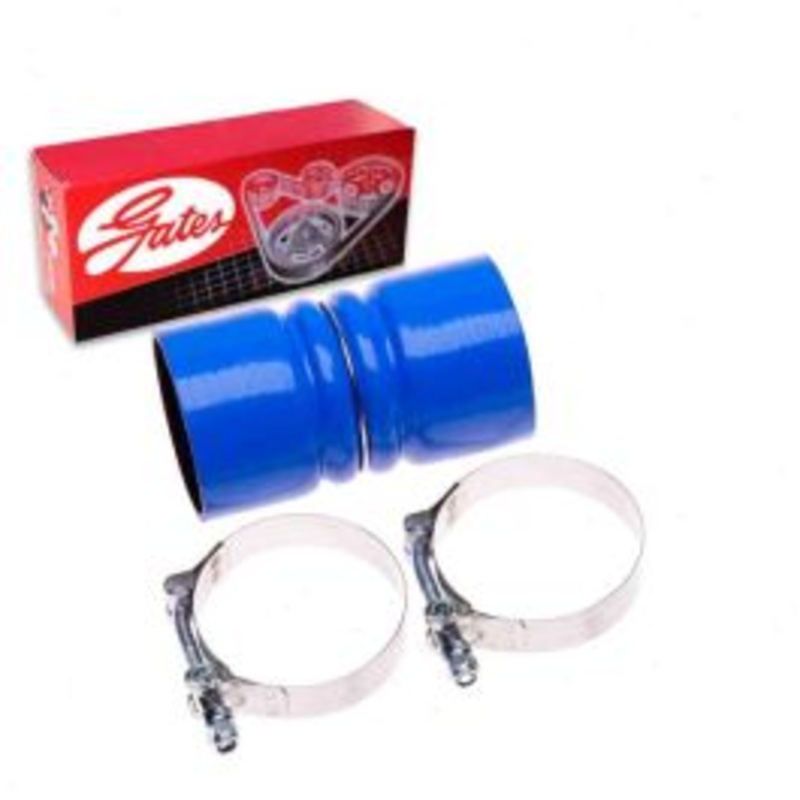 Gates Turbocharger to Pipe Hot Side Turbocharger Intercooler Hose Kit for 2010 Dodge Ram 3500 6.7L L6