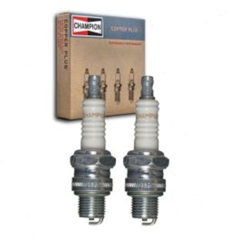 2 pc Champion Copper Plus Spark Plugs for 1960-1961 Berkeley B95 0.7L L2