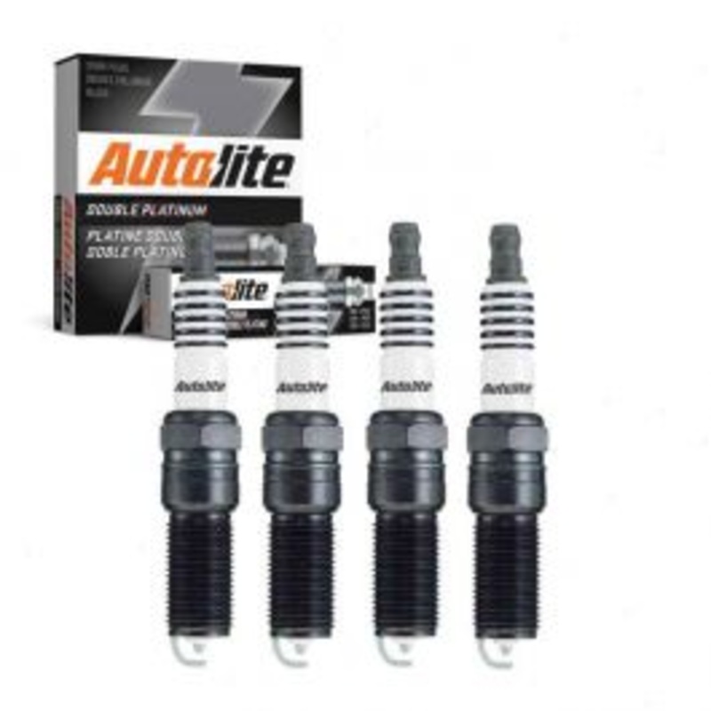 4 pc Autolite Double Platinum Spark Plug for 2000 Saturn LW1