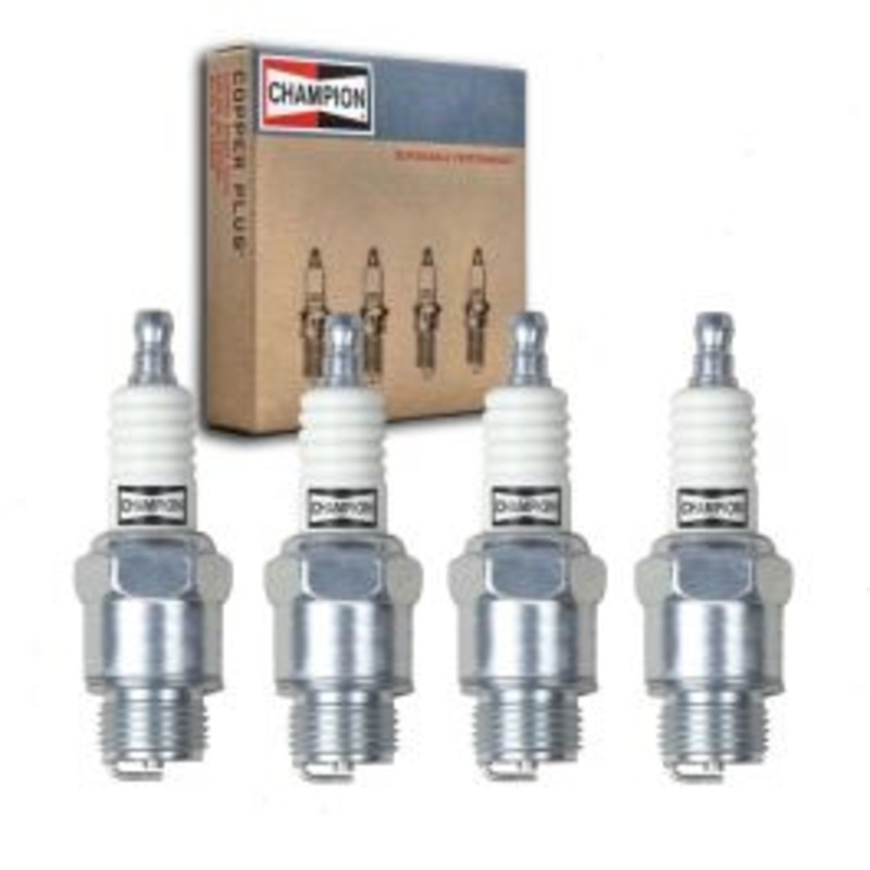 4 pc Champion Industrial Spark Plugs for 1938 Willys Model 38 Truck