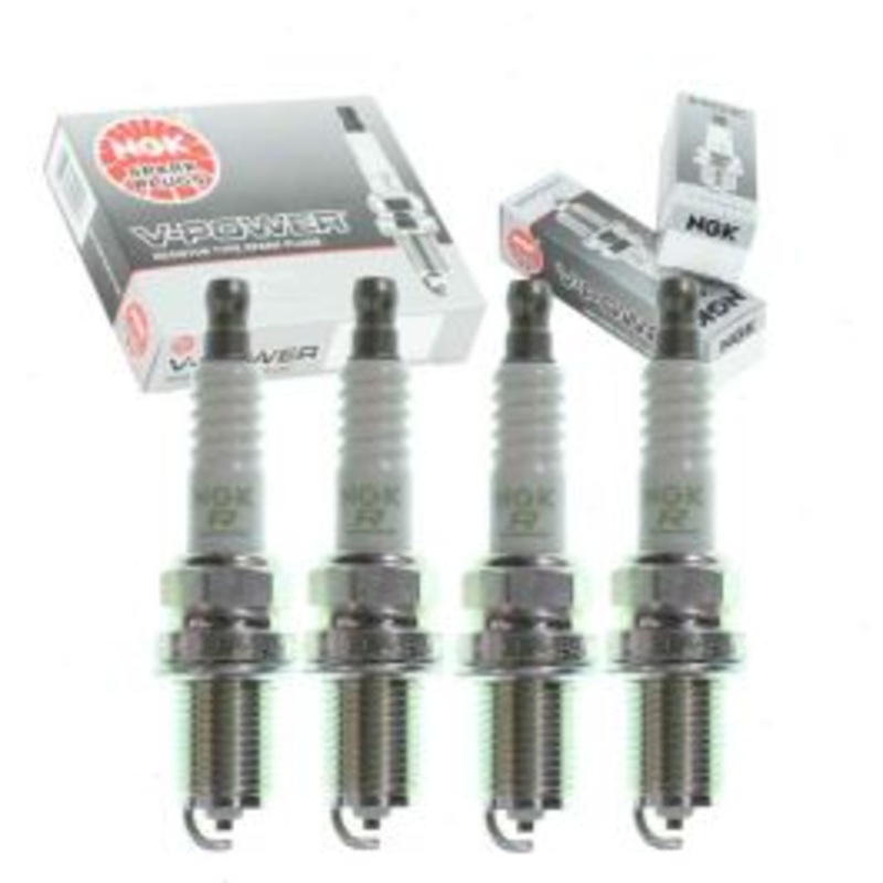 4 pc NGK V-Power Spark Plugs for 1996-2008 Toyota RAV4 2.0L 2.4L L4