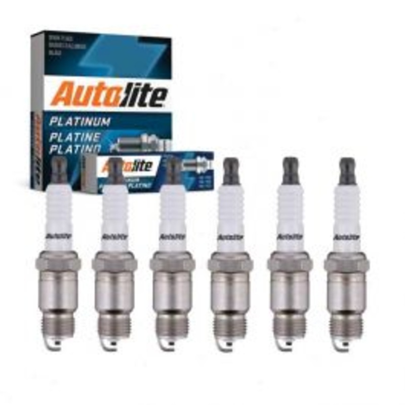 6 pc Autolite Platinum Spark Plug for 1976-1984 Chevrolet G30 4.1L L6