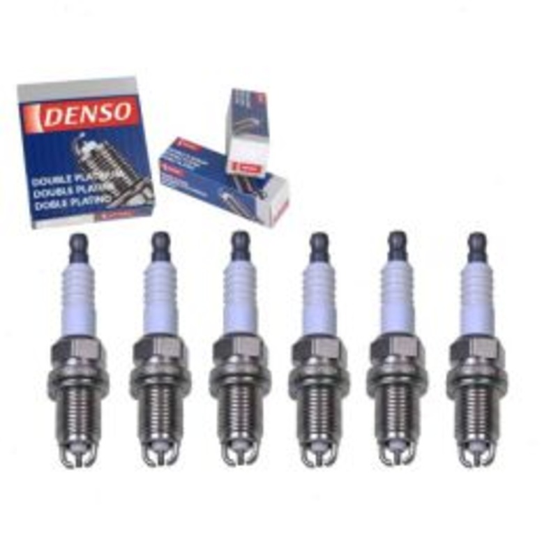 6 pc DENSO Double Platinum Spark Plugs for 1995-1998 Toyota T100 3.4L V6
