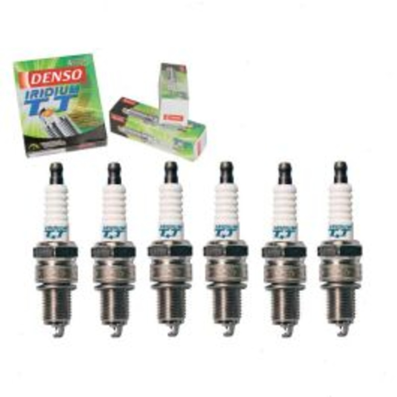 6 pc DENSO Iridium TT Spark Plugs for 1975-1976 Mercedes-Benz 280 2.8L L6