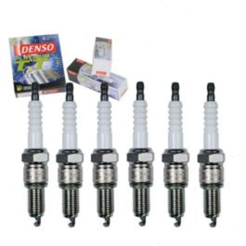6 pc DENSO Platinum TT Spark Plugs for 1964-1969 Chevrolet Chevelle 3.2L 3.8L 4.1L L6
