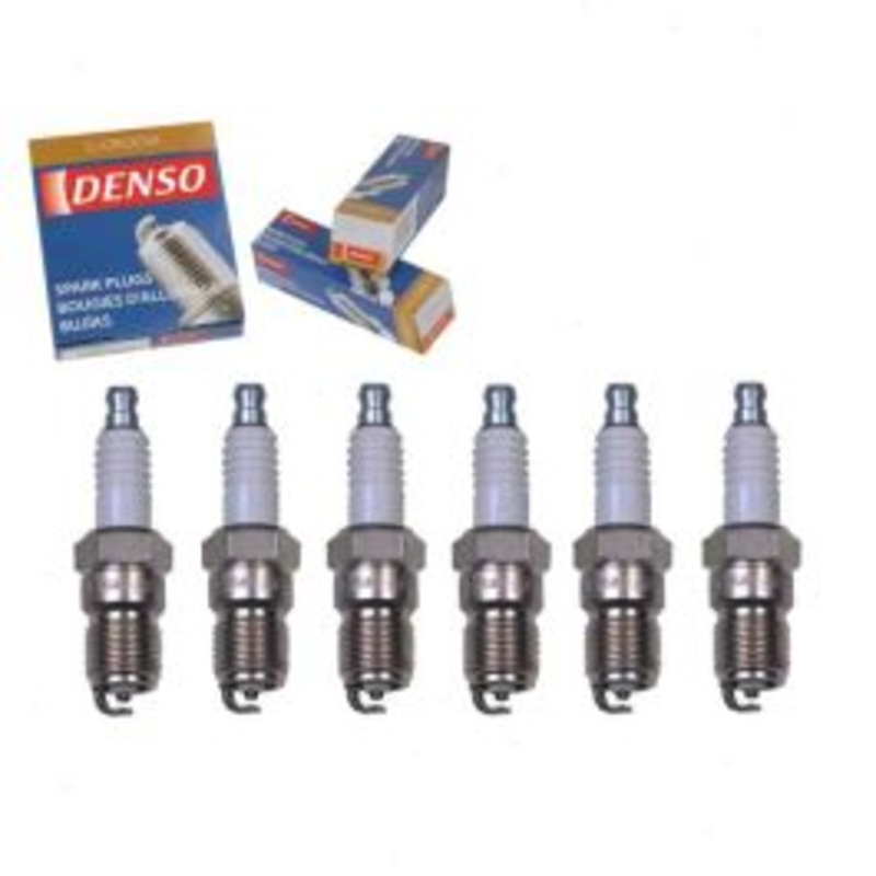 6 pc DENSO Standard U-Groove Spark Plugs for 1994-1996 Chevrolet Beretta 3.1L V6