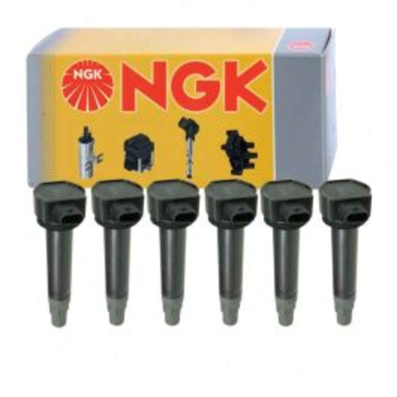 6 pc NGK Ignition Coils for 2009-2010 Volkswagen Routan 4.0L V6