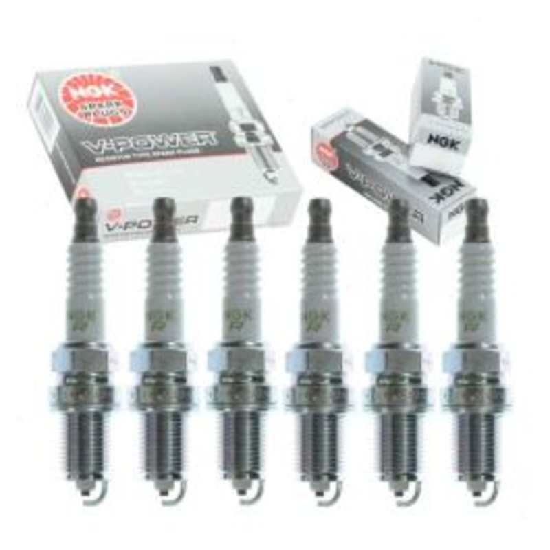 6 pc NGK V-Power Spark Plugs for 1986-1992 Toyota Supra 3.0L L6