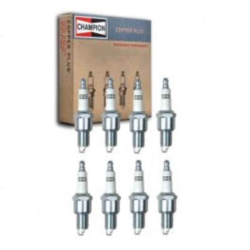8 pc Champion Copper Plus Spark Plugs for 1988-1992 Rolls-Royce Corniche II 6.8L V8
