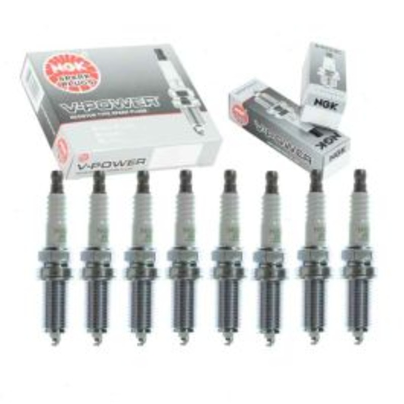 8 pc NGK V-Power Spark Plugs for 2007-2017 Toyota Tundra 4.6L 5.7L V8