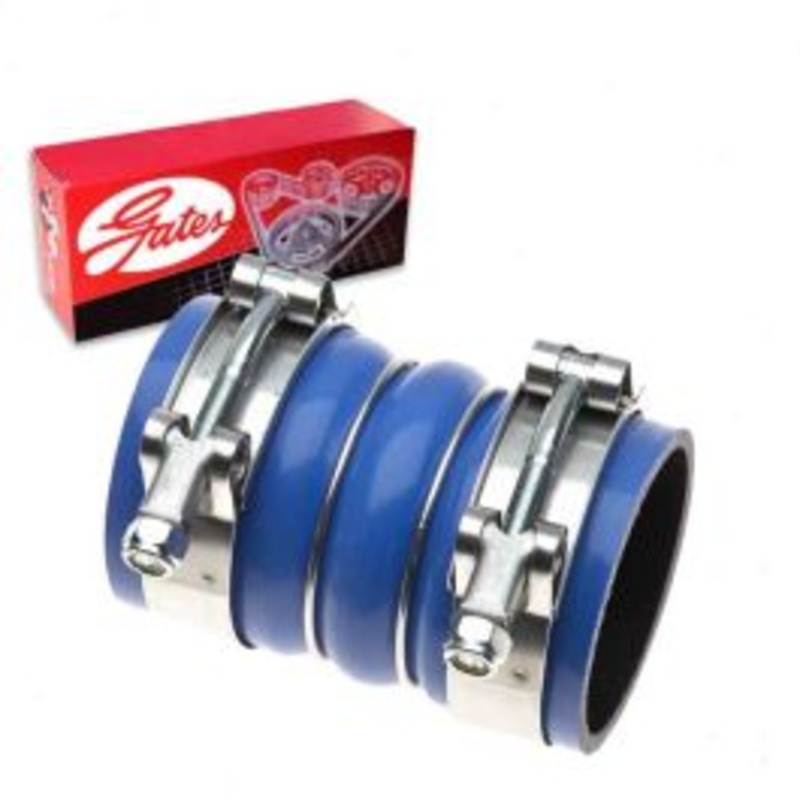 Gates Turbocharger to Pipe Hot Side Turbocharger Intercooler Hose Kit for 2007-2016 GMC Sierra 3500 HD 6.6L V8