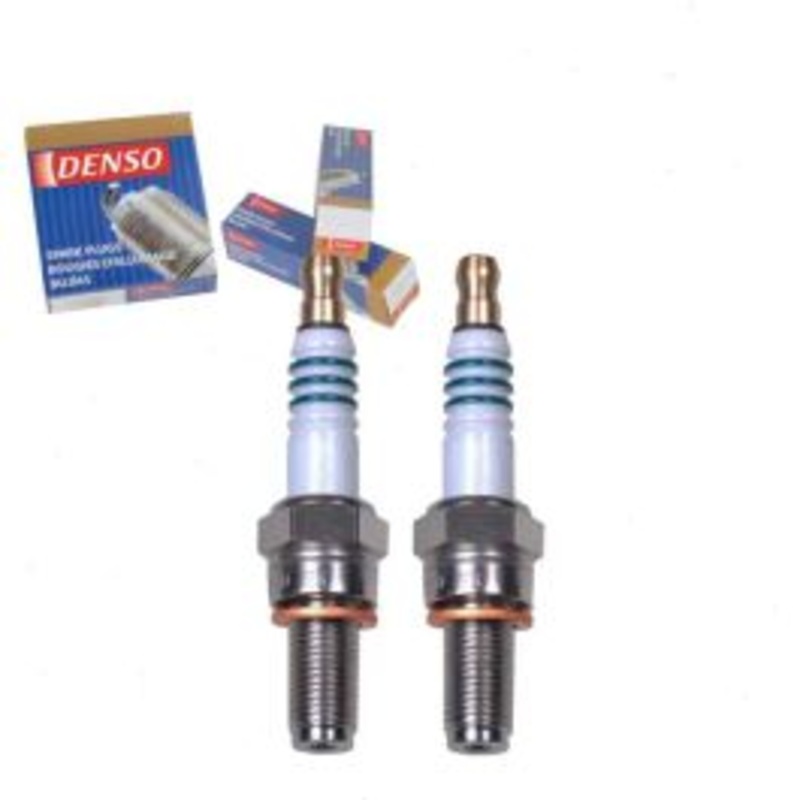 2 pc DENSO Iridium Racing 5739 RU01-31 Spark Plugs