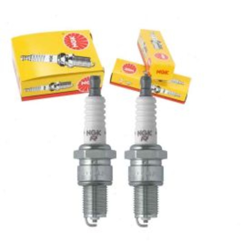 2 pc NGK Standard 4008 BPR6ES SOLID Spark Plugs