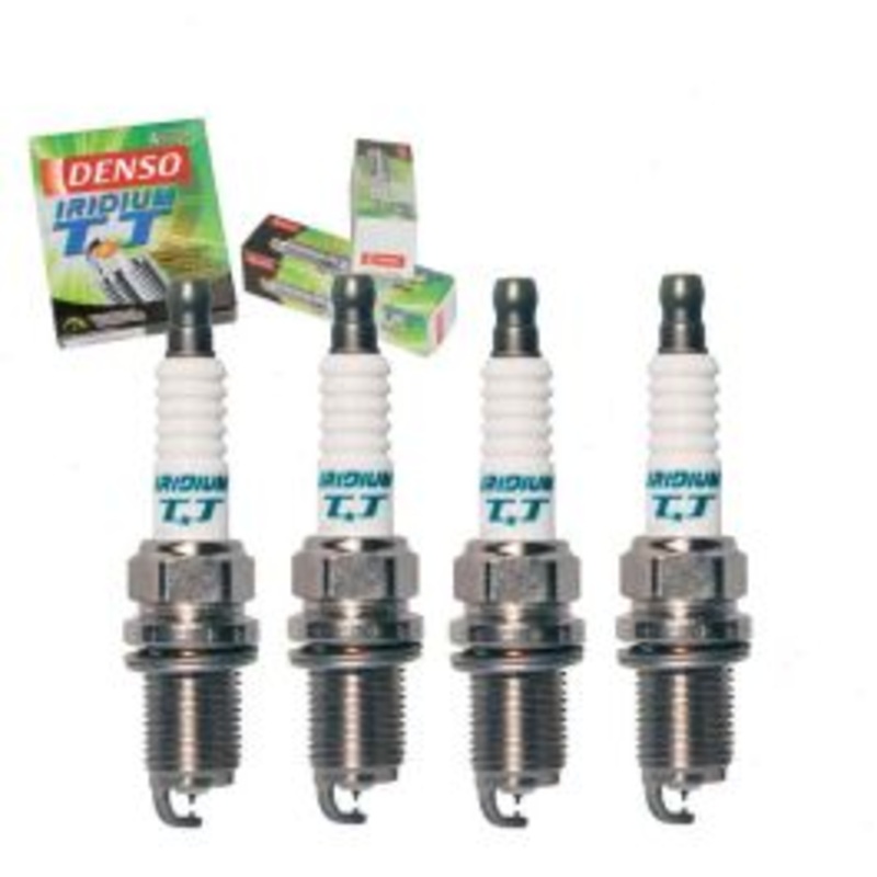 4 pc DENSO Iridium TT Spark Plugs for 1995-2003 Mazda Protege 1.5L 1.6L 1.8L 2.0L L4