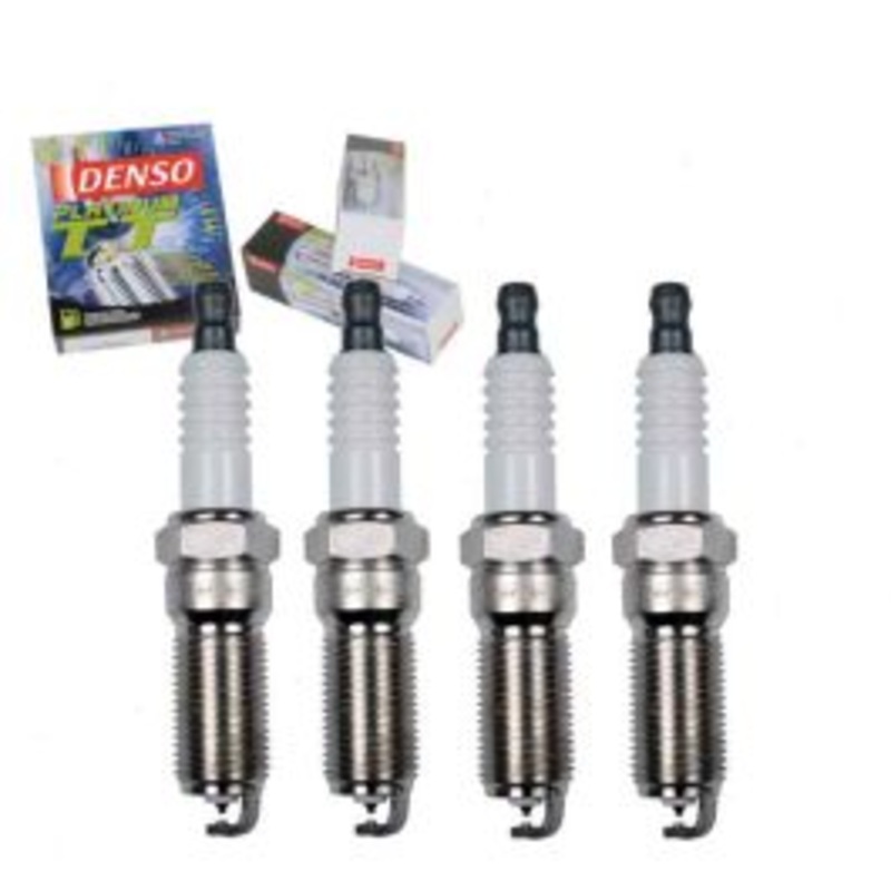 4 pc DENSO Platinum TT Spark Plugs for 2000 Saturn LS1 2.2L L4