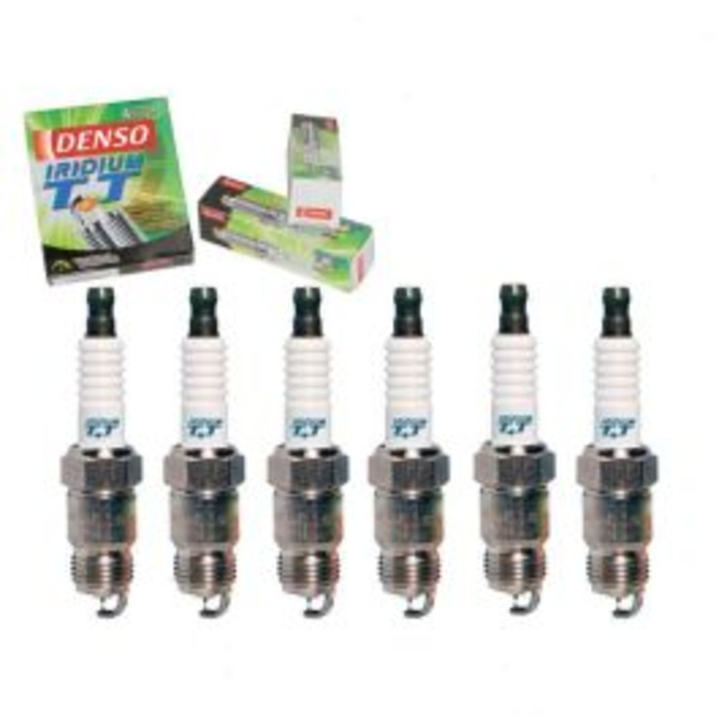 6 pc DENSO Iridium TT Spark Plugs for 1985-1995 Chevrolet Astro 4.3L V6