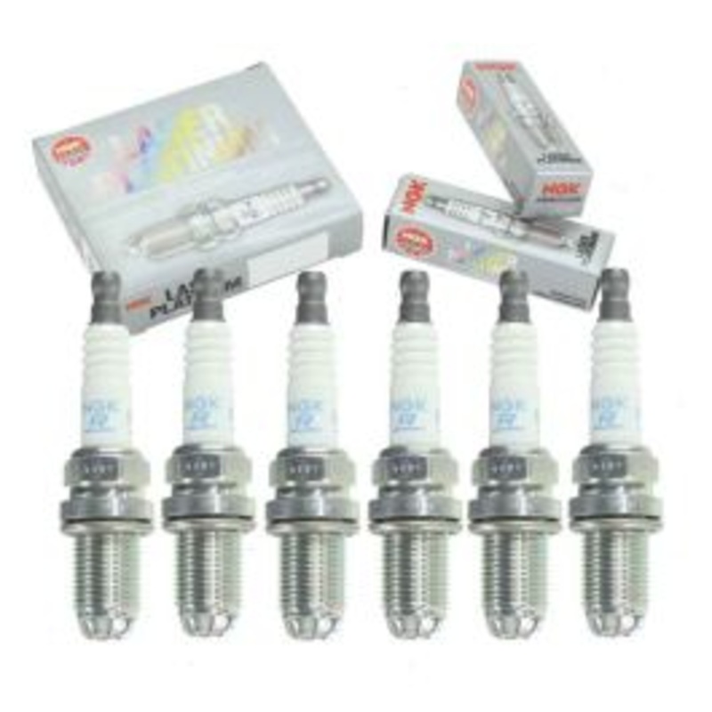 6 pc NGK Laser Platinum Spark Plugs for 2003-2004 Cadillac CTS 3.2L V6
