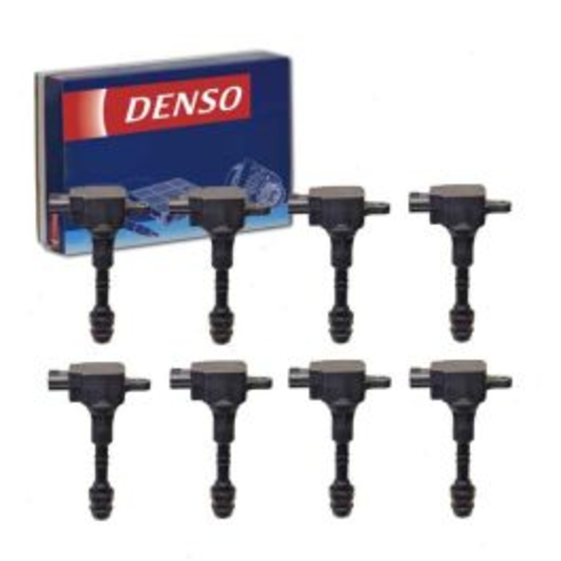 8 pc DENSO Direct Ignition Coils for 2004 Nissan Pathfinder Armada 5.6L V8
