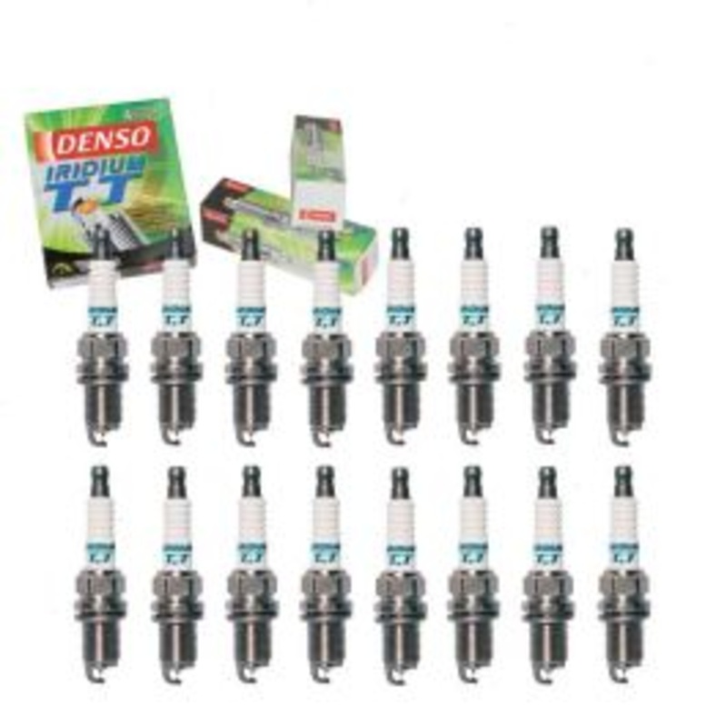 16 pc DENSO Iridium TT Spark Plugs for 2000-2006 Mercedes-Benz CL500 5.0L V8