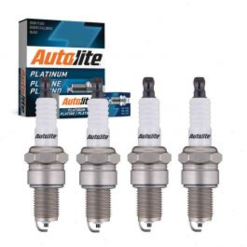 4 pc Autolite Platinum Spark Plug for 1972-1976 Mazda B1600 1.6L L4