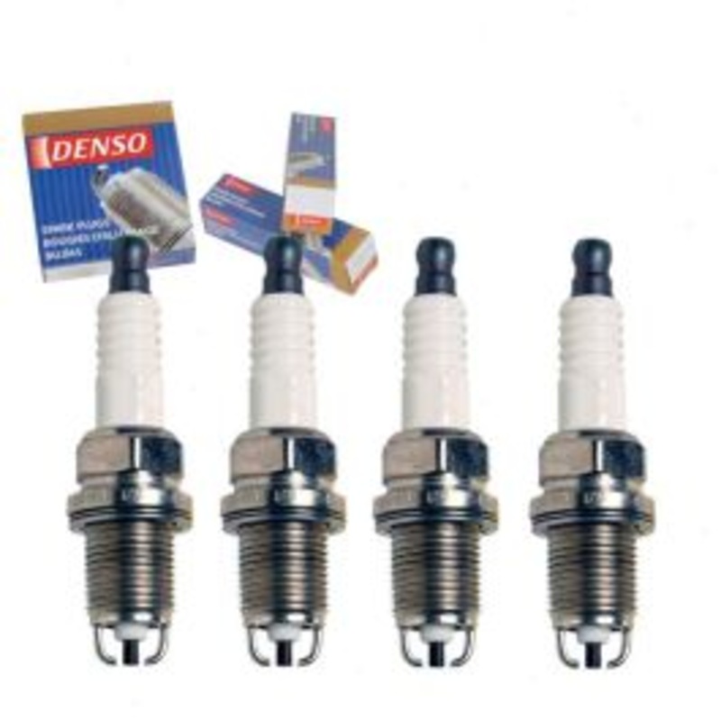 4 pc DENSO Standard Spark Plugs for 1998-1999 Toyota Corolla 1.8L L4