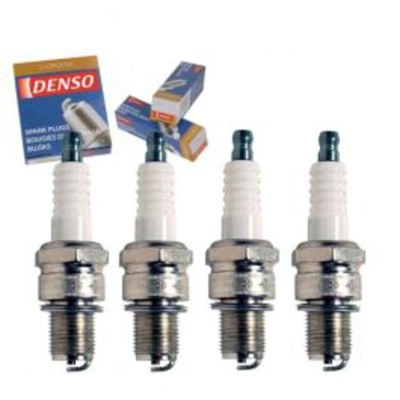 4 pc DENSO Standard U-Groove Spark Plugs for 1963 GMC Suburban 2.5L L4