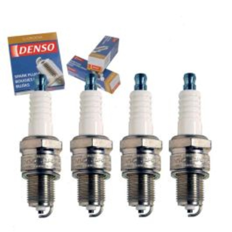 4 pc DENSO Standard U-Groove Spark Plugs for 1966-1967 Mercedes-Benz 200 2.0L L4