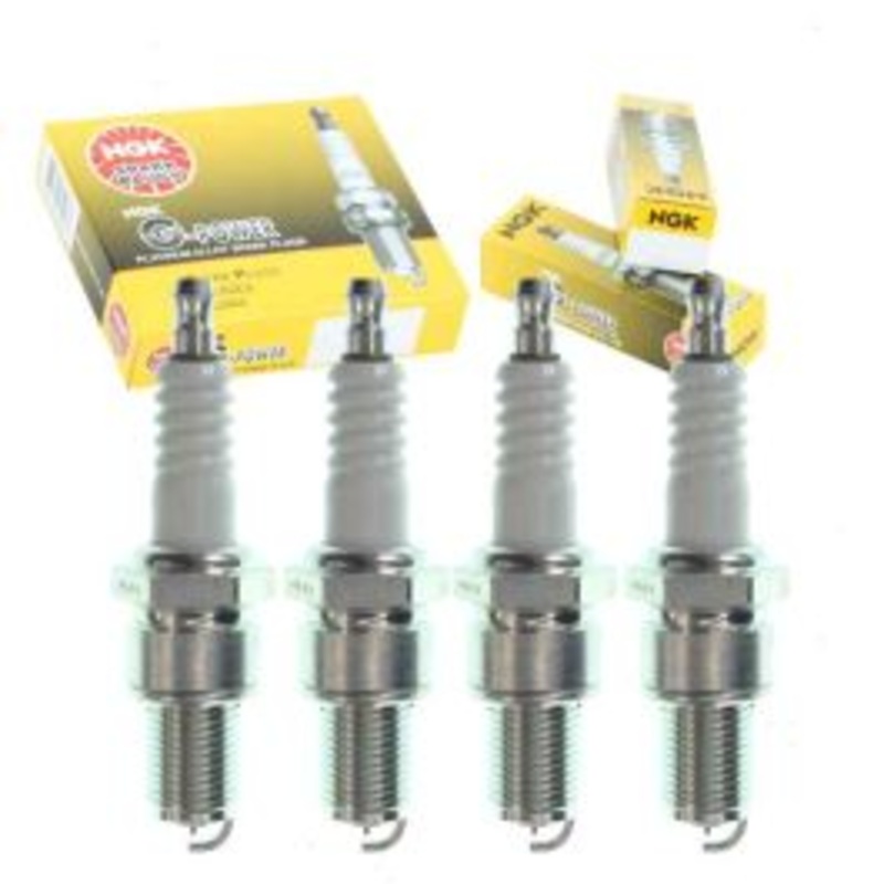 4 pc NGK G-Power Spark Plugs for 1974-1978 Mercedes-Benz 230 2.3L L4