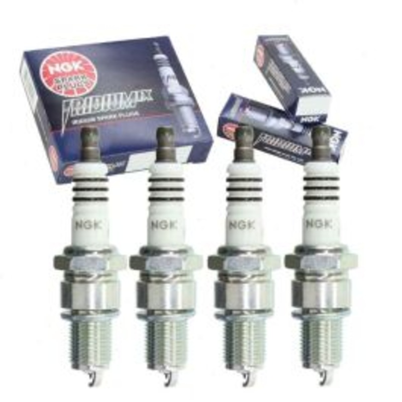 4 pc NGK Iridium IX Spark Plugs for 1979-1980 Plymouth Arrow 2.6L L4