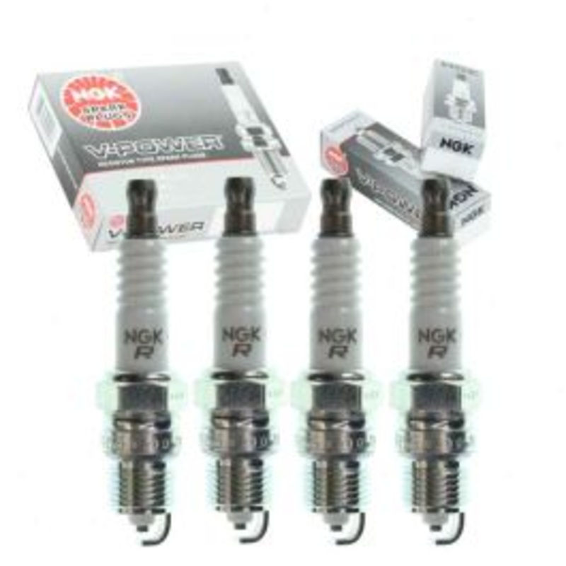 4 pc NGK V-Power Spark Plugs for 1984-1986 Chevrolet Camaro 2.5L L4